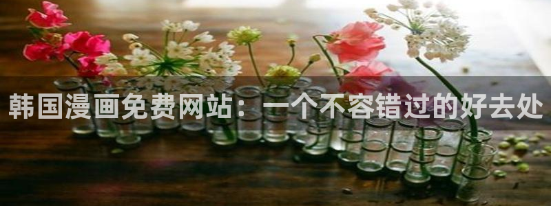 天堂漫画网站：韩国漫画免费网站：一个不容错过的好去处